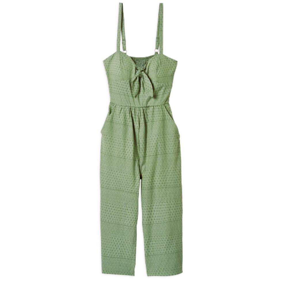 Disney Moana Floral and Polka Dot Jumpsuit for Women Size XL
